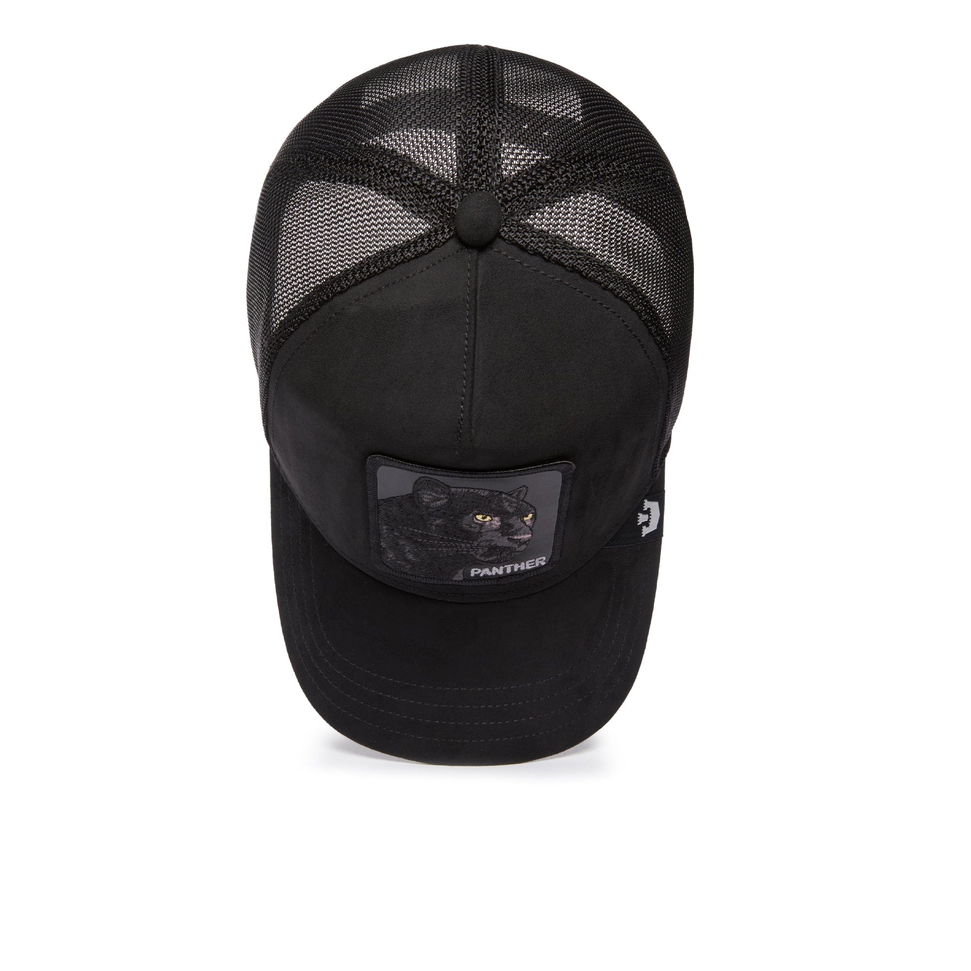 Jockey Trucker Goorin Bros The Suede Panther Unisex Negro