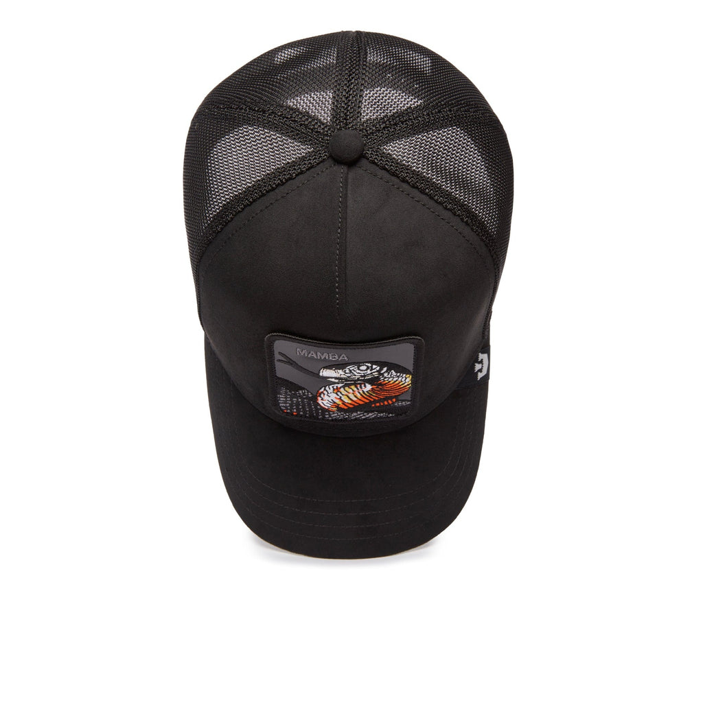 Jockey Trucker Goorin Bros The Suede Mamba Unisex Negro