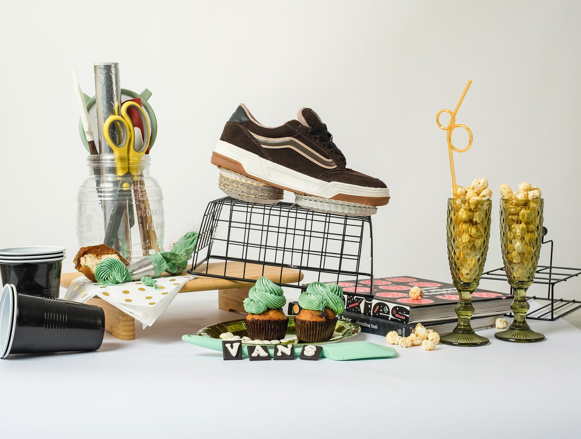 Zapatillas Vans Hylane Hombre Café