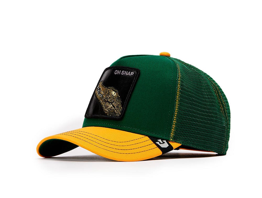 Trucker Goorin Bros The Oh Snap Alligator Ver-Ama Unisex Verde