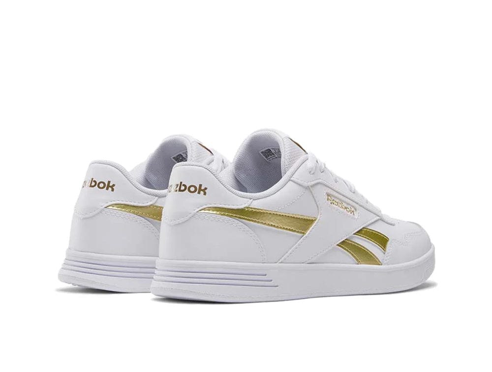 Zapatilla Reebok Court Advance Mujer Blanco - Dorado
