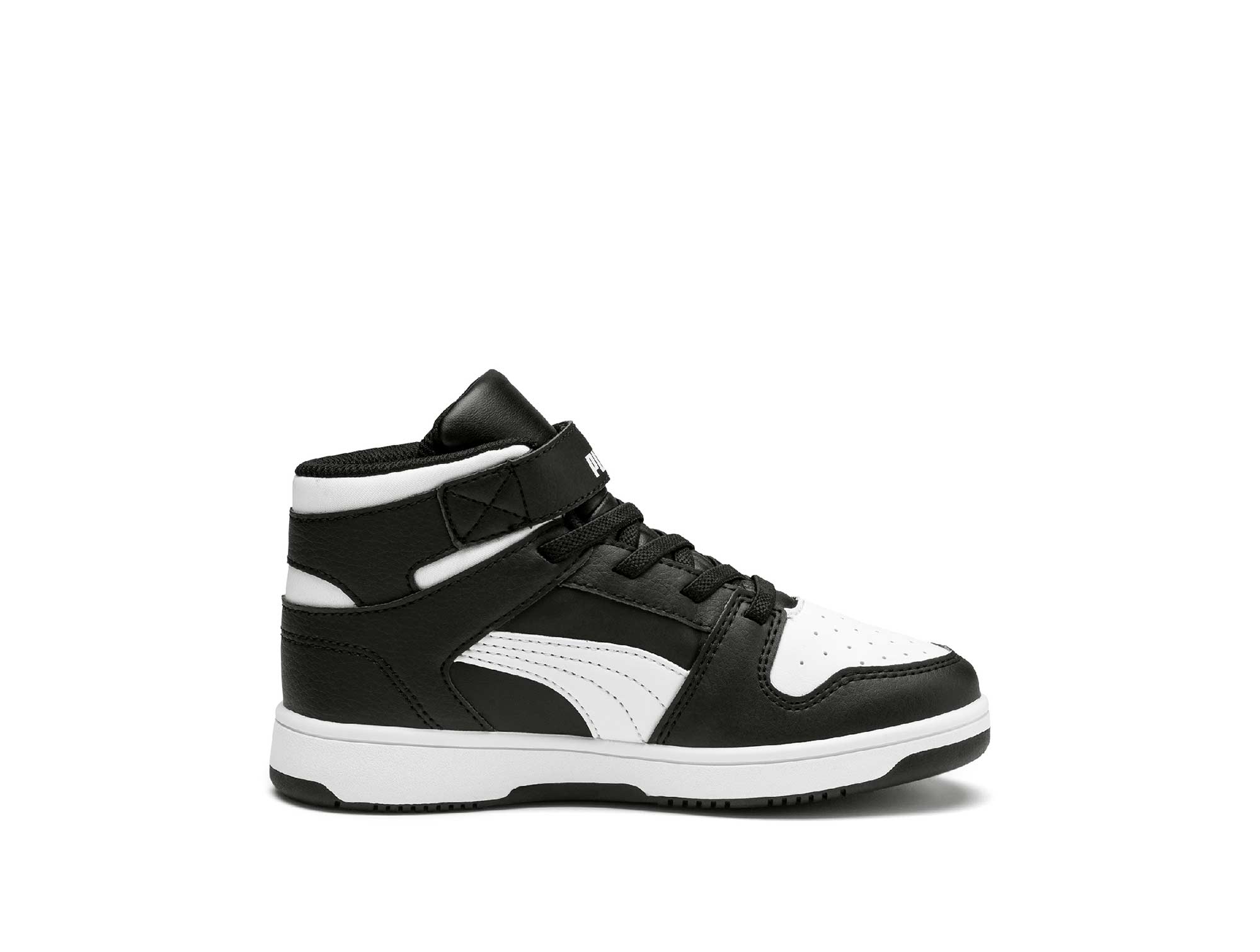 Zapatilla Puma Rebound Niño Negro