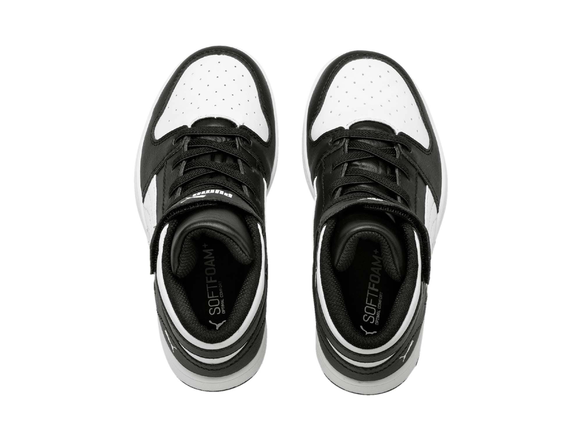 Zapatilla Puma Rebound Niño Negro