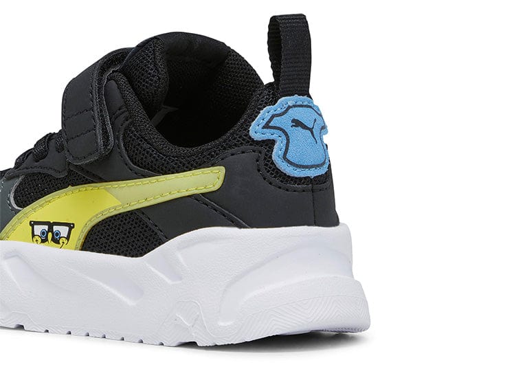 Zapatillas Puma Trinity Bob Esponja Infantil Negro