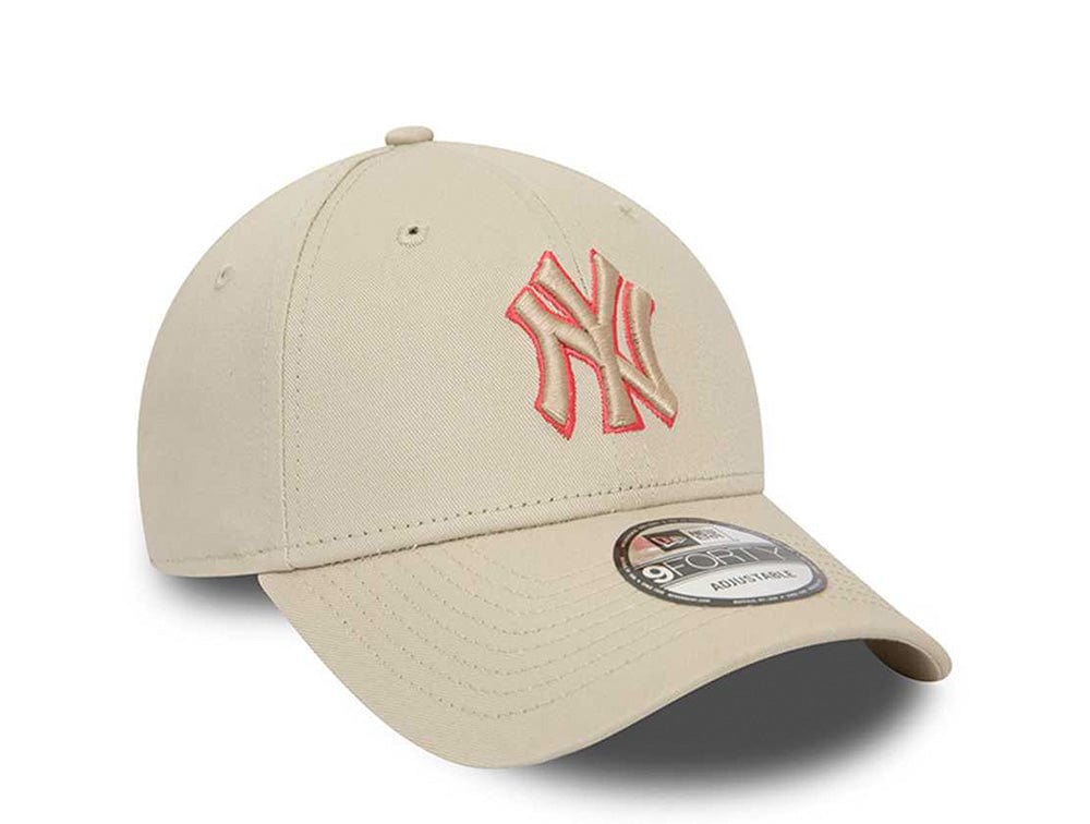 Jockey Mlb 940 New Era New York Yankees Unisex Beige