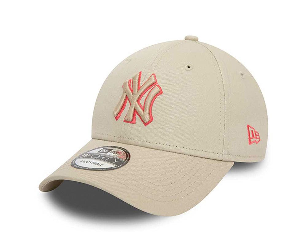 Jockey Mlb 940 New Era New York Yankees Unisex Beige