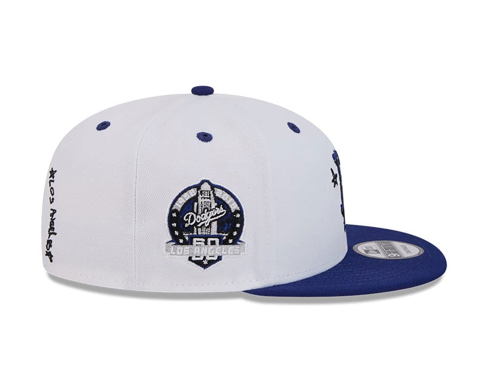 Jockey New Era 950 Los Angeles Dodgers MLB Official Doodles Unisex Blanco