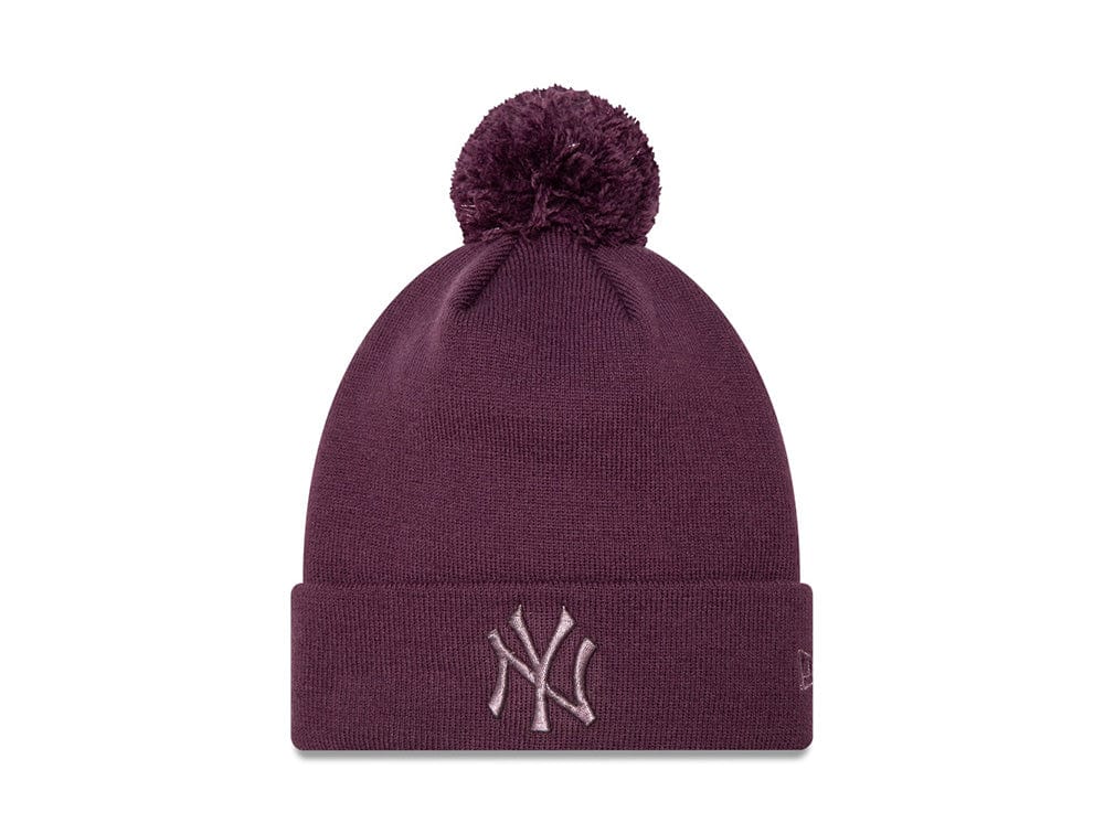 Beanie New Era Mlb New York Yankees Mor Unisex Morado