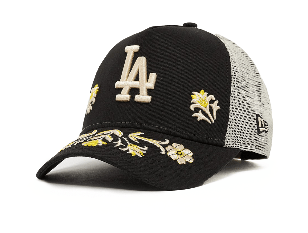 Jockey New Era Mlb 940 Los Angeles Dodgers Unisex Floral Negro