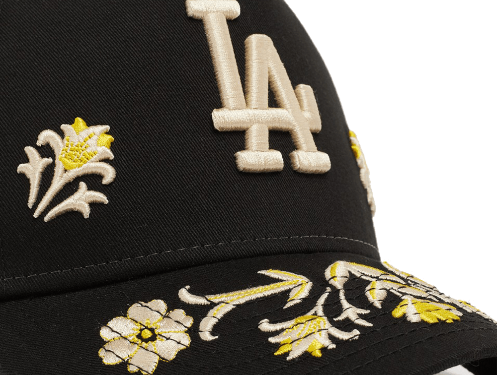 Jockey New Era Mlb 940 Los Angeles Dodgers Unisex Floral Negro