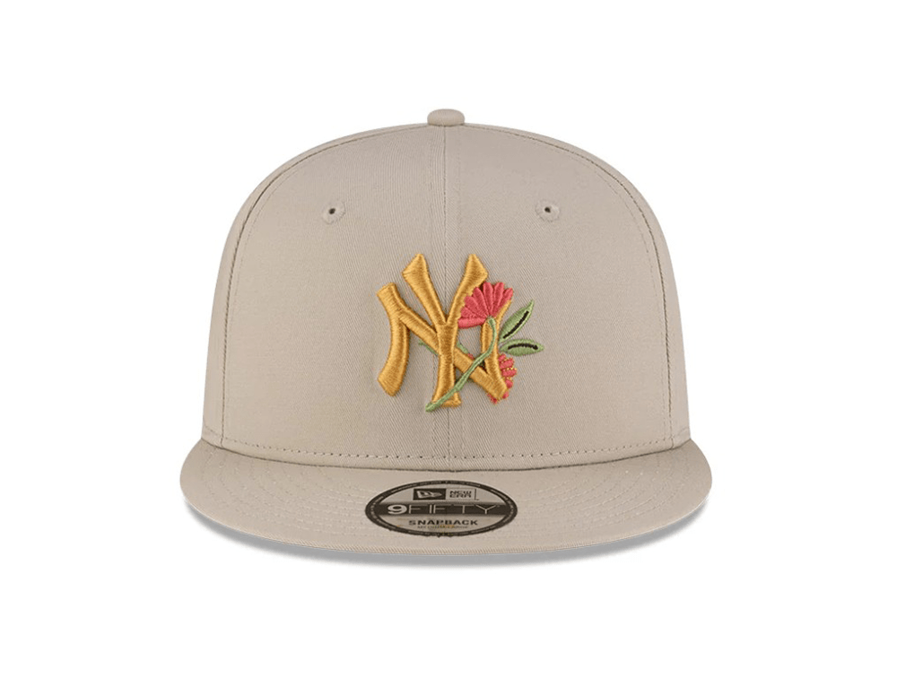 Jockey New Era Mlb 950 New York Yankees Unisex Floral Beige