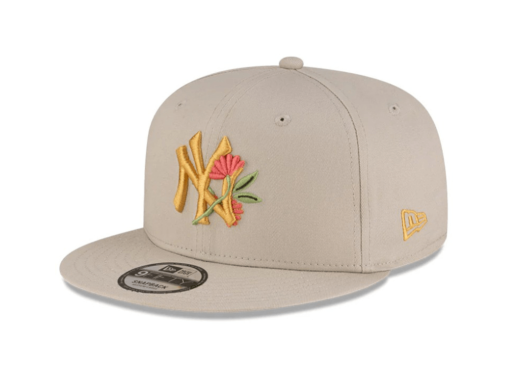 Jockey New Era Mlb 950 New York Yankees Unisex Floral Beige