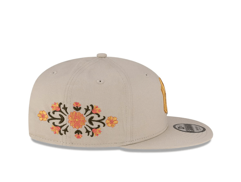 Jockey New Era Mlb 950 New York Yankees Unisex Floral Beige
