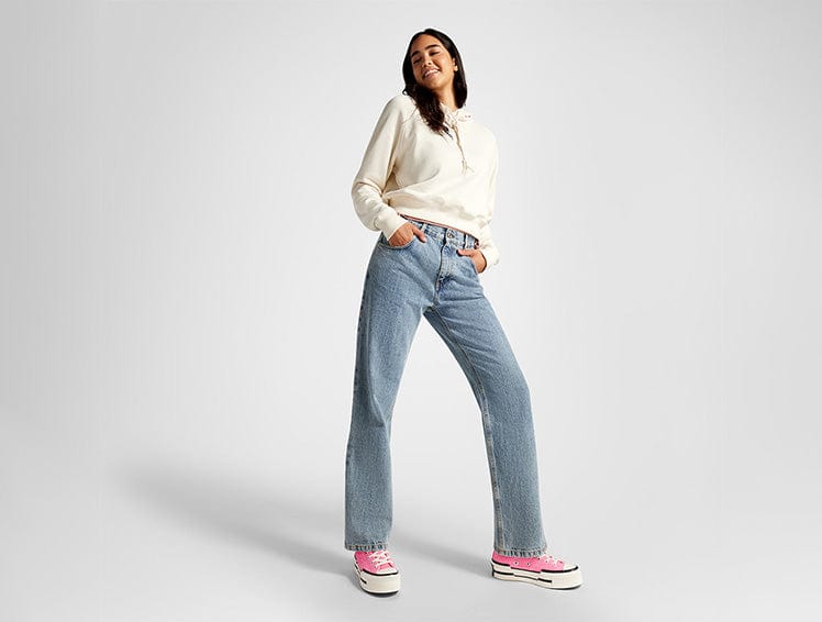 Zapatilla Converse Chuck 70 Plus Mujer Rosado Claro