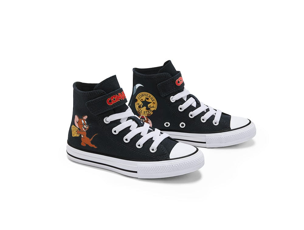Zapatilla Converse Chuck Taylor 1V Tom y Jerry Junior Negro