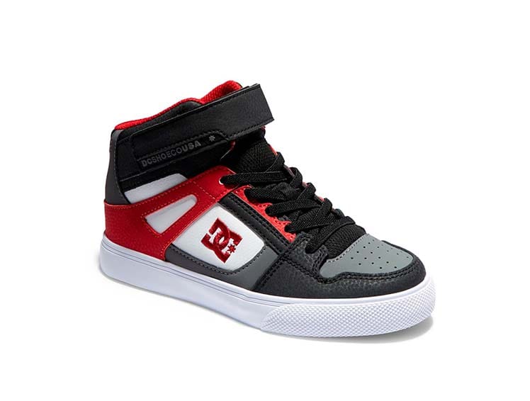 Zapatilla Dc Pure Ht Cadete Gris