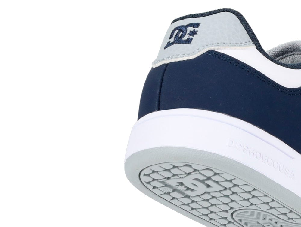 Zapatilla Dc Manteca 4 V Junior Gris Azul