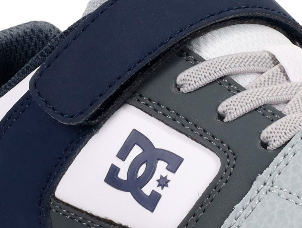 Zapatilla Dc Manteca 4 V Junior Gris Azul