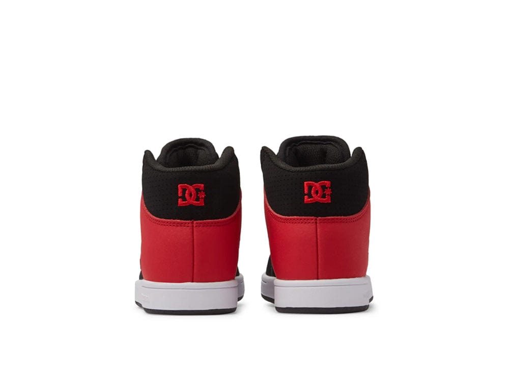 Zapatilla Dc Manteca 4 HI Junior Rojo Negro Blanco