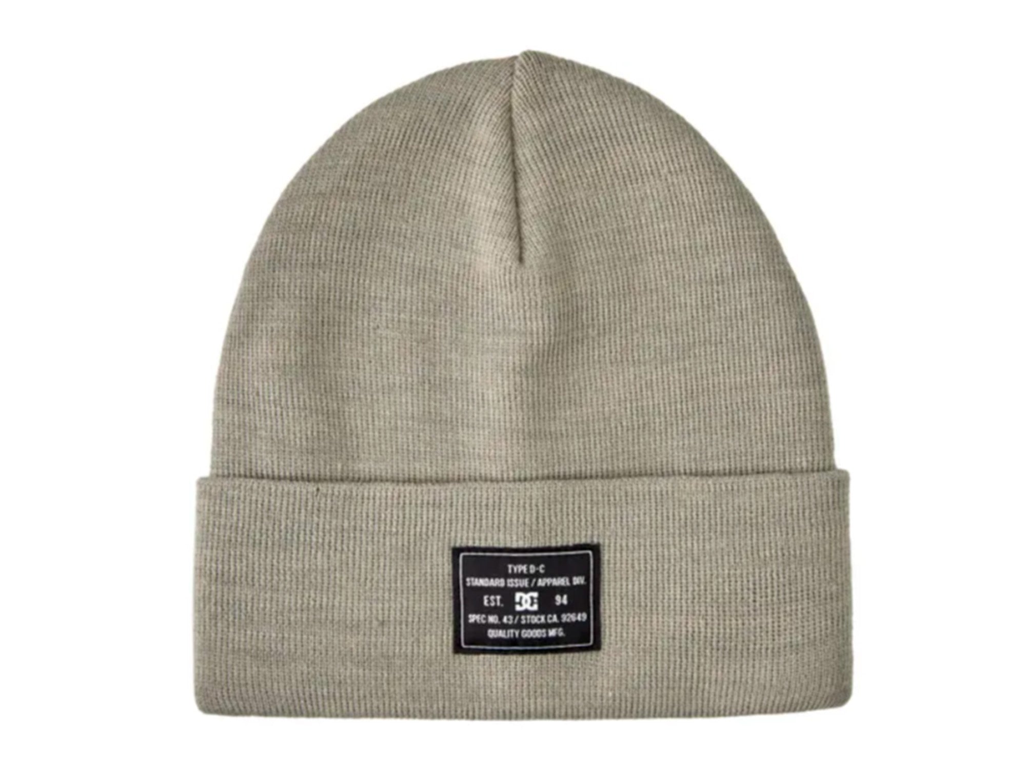 Beanie Dc Label Hdwr Unisex Gris