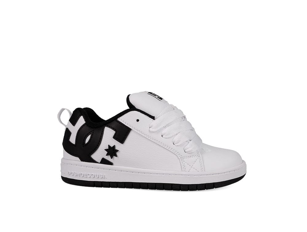 Zapatillas Dc Court Graffik Junior Blanco