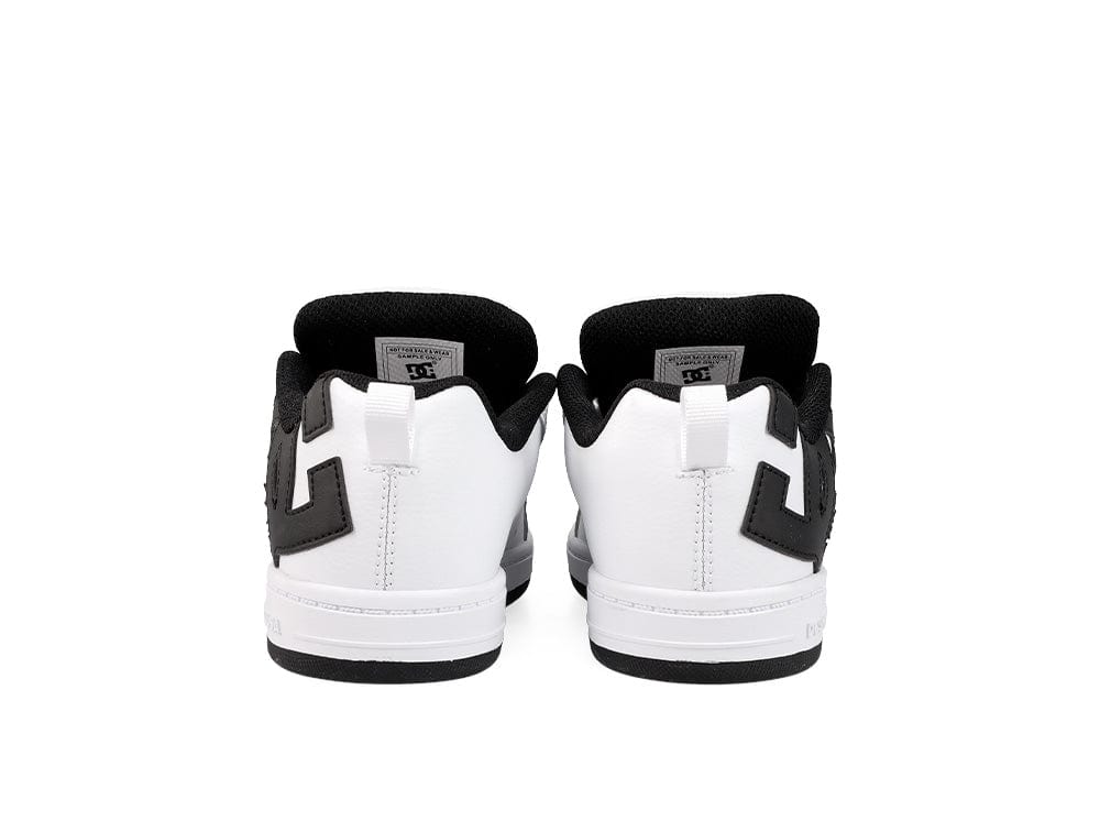 Zapatillas Dc Court Graffik Junior Blanco