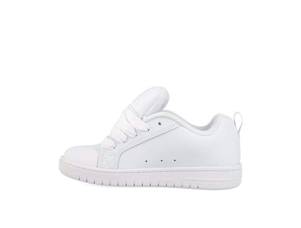 Zapatillas Dc Court Graffik Junior Blanco