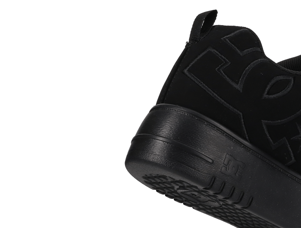Zapatillas Dc Court Graffik Plataforma Mujer Mono Negro