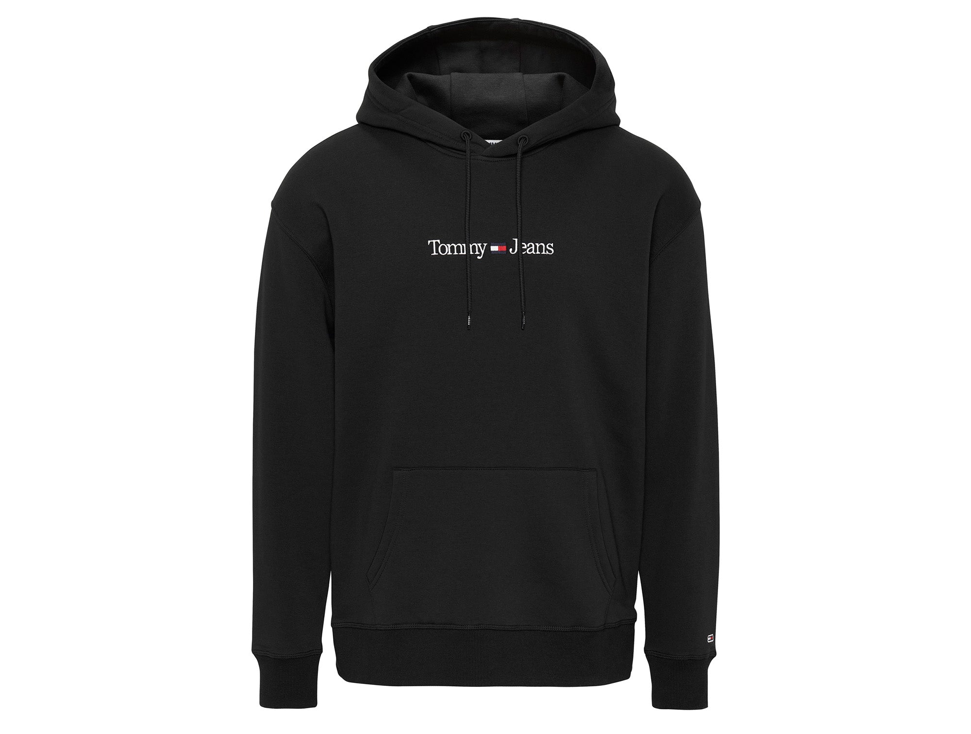 Poleron Mc Tommy Reg Linear Hoodie Hombre Negro