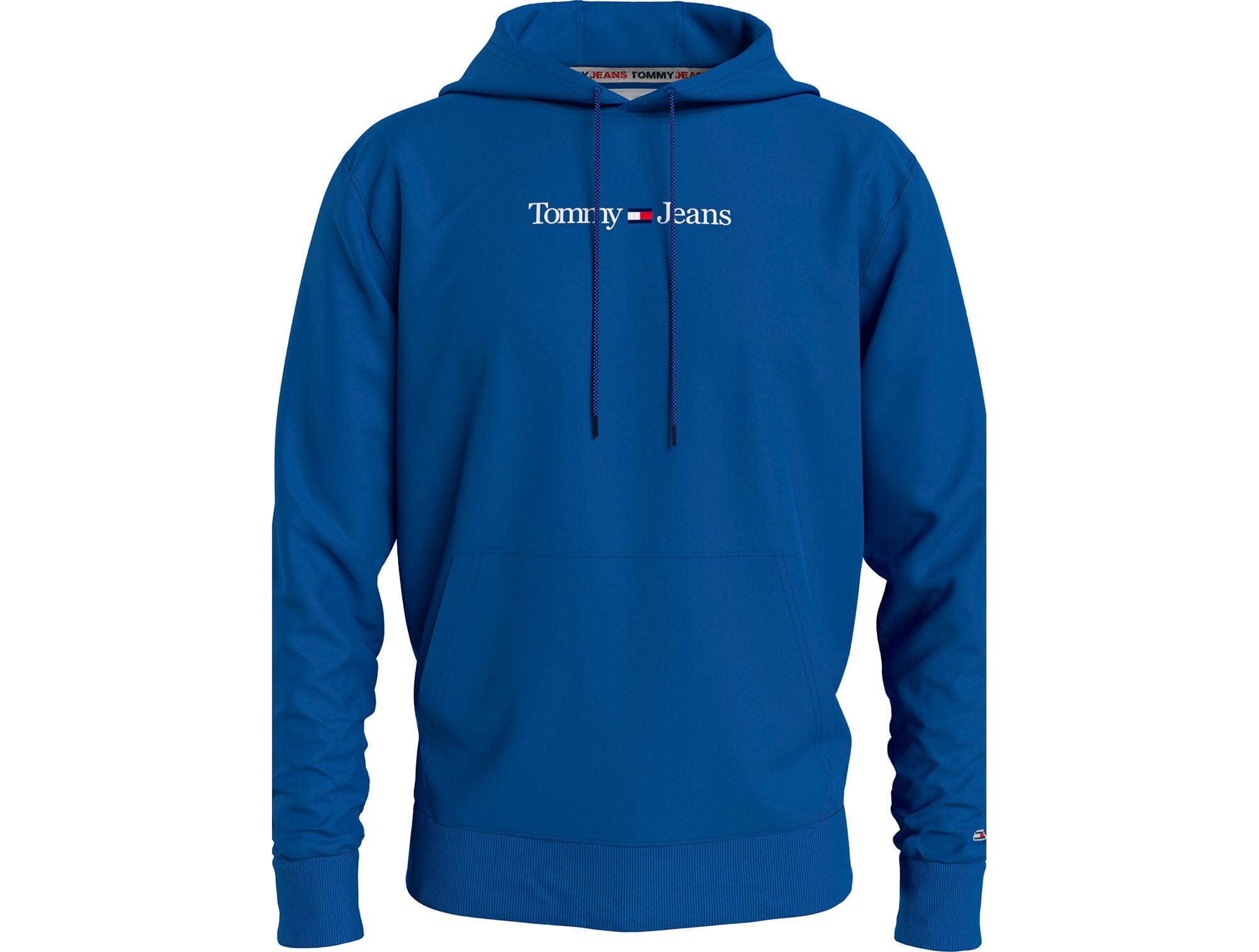 Poleron Cg Tommy Reg Linear Hoodie Hombre Azul