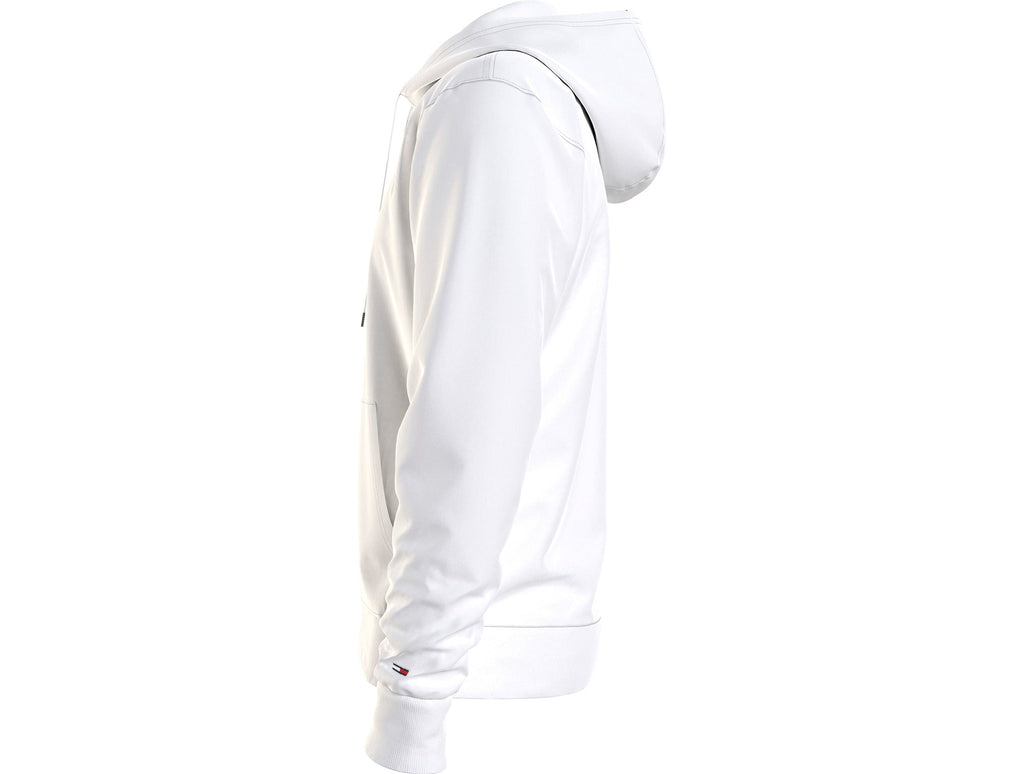 Poleron Cg Tommy Reg Linear Hoodie Hombre Blanco