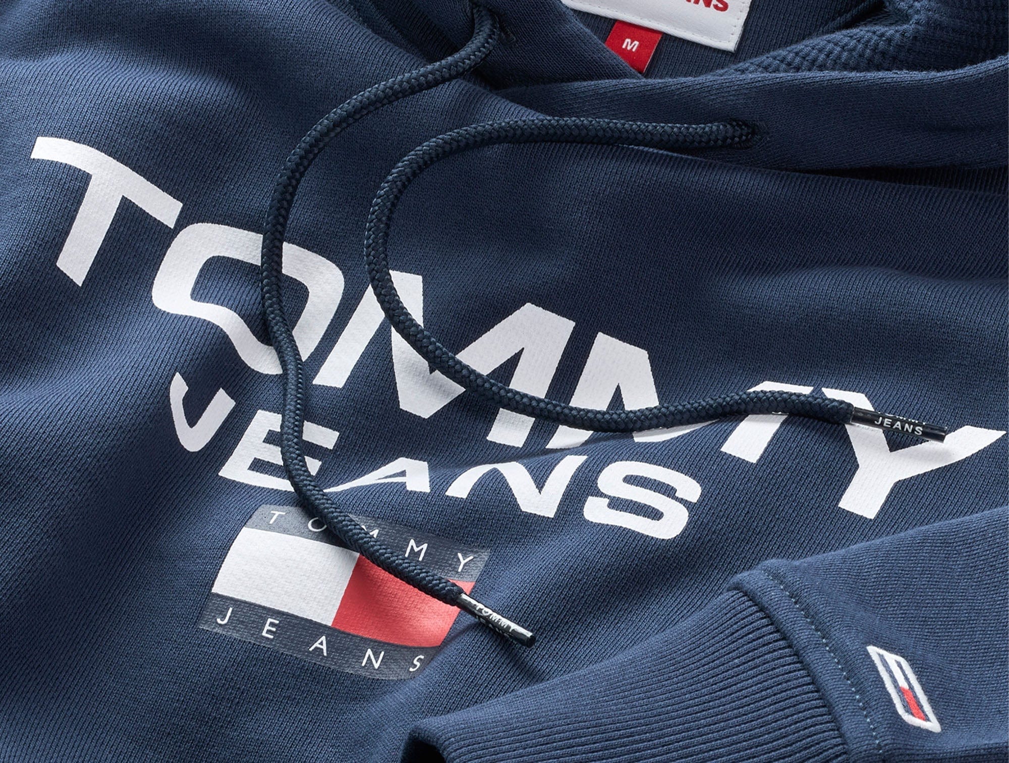 Poleron Cg Tommy Reg Entry Hoodie Hombre Azul