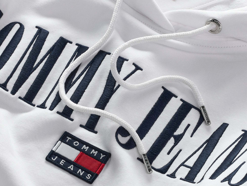 Poleron Cg Tommy Archive 2 Hoodie Mujer Blanco
