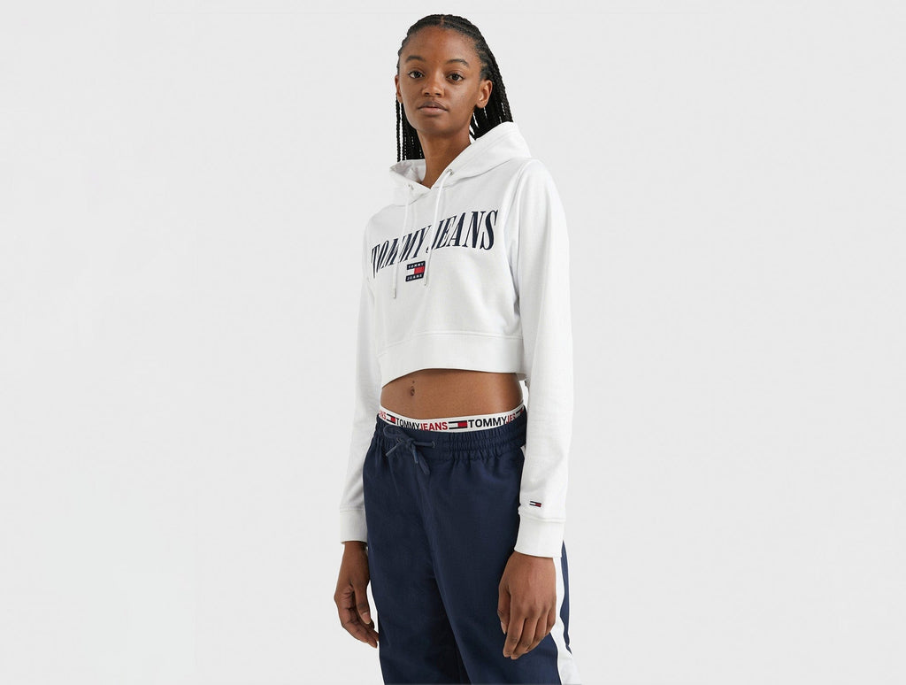 Poleron Cg Tommy Archive 2 Hoodie Mujer Blanco
