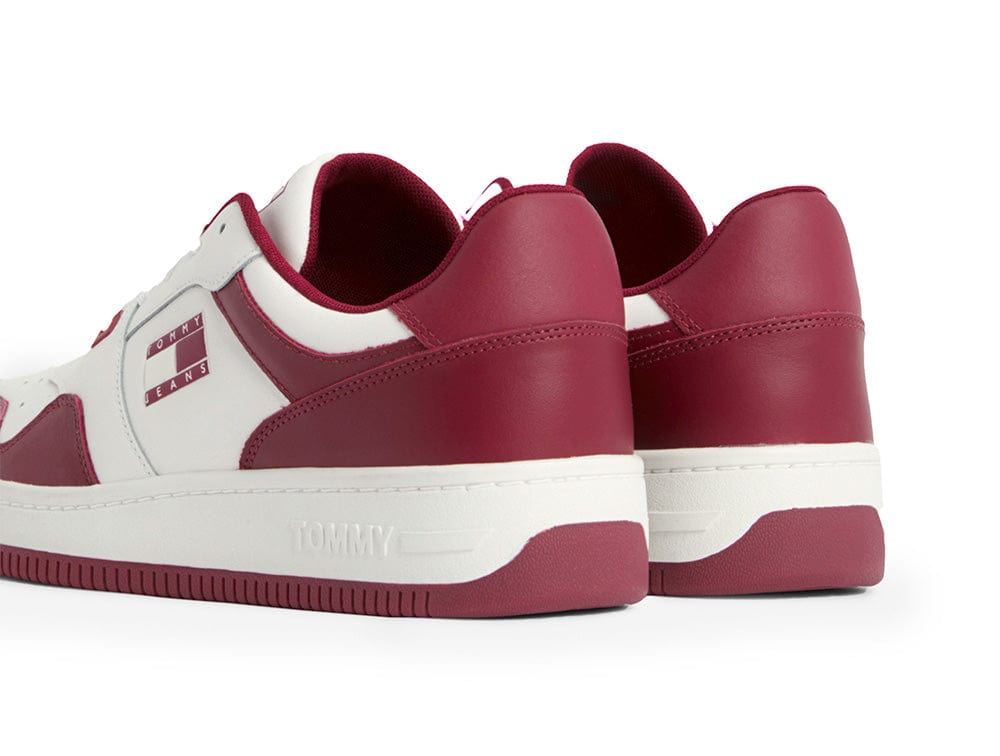 Zapatilla Tommy  Basket Premium Hombre Blanco