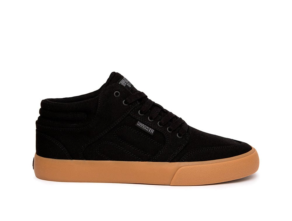 Zapatilla Gangsta Wallride Mid Hombre Negro