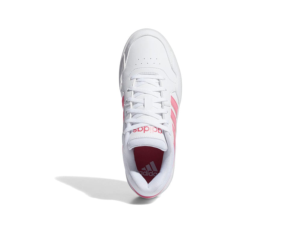 Zapatilla Adidas Hoops 3.0 Bold Cuero Mujer Blanco