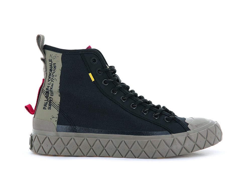 Zapatilla Palladium Palla Ace Supply Unisex Negro